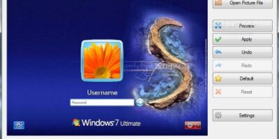 VS Logon Screen Customizer 修改Windows 7 開機登入畫面 - 系統工具