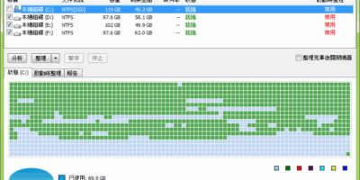 Disk SpeedUp 5.0 Portable 免安裝 免費磁盤碎片整理 - 系統工具