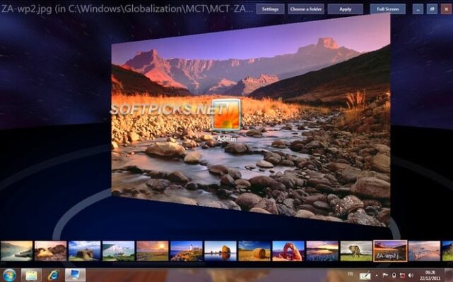 Windows 7 Logon Background Changer 修改登入畫面