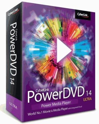PowerDVD Ultra 14.0 極致藍光版- 藍光、HD、3D及4K播放匴體