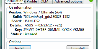 Windows Loader 2.2.2 一鍵啟動你的Win7/Vista - 其他軟體