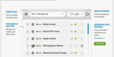 Auslogics Browser Care 3.0 瀏覽器設置/清除緩存 - 系統工具