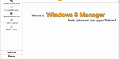 Windows 8 Manager 2.0.7 Portable 免安裝 Windows 8 調整/優化 - 系統工具