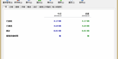 NetWorx 5.4 Portable 免安裝 監控統計網路流量 - 網路通訊