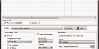 Free UPX1.7 執行檔壓縮工具 - 打包封裝
