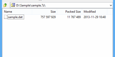 Easy 7-Zip 0.1.5 免費解壓縮軟體 7-Zip修改版 - 打包封裝