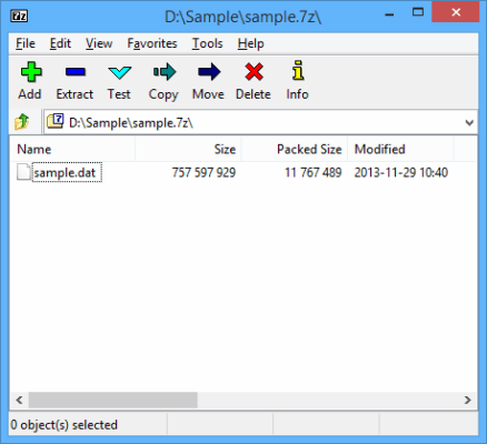 Easy 7-Zip 0.1.5 免費解壓縮軟體 7-Zip修改版