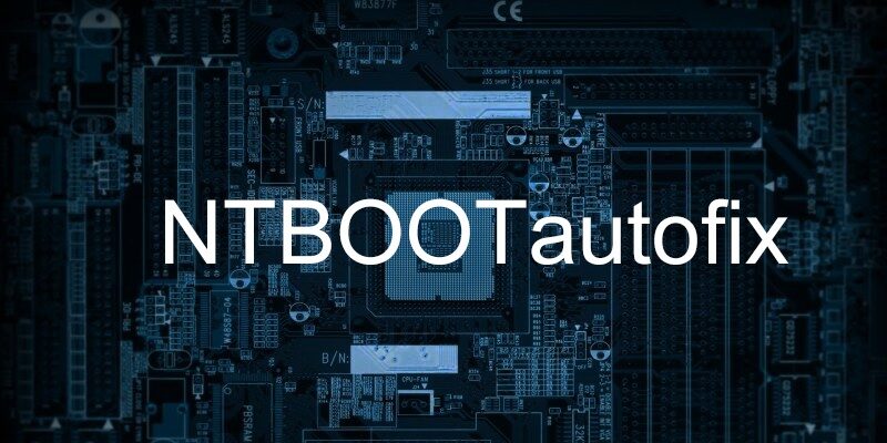 NTBOOTautofix 2.5.7 開機引導修復/啟動選單，支援WINPE
