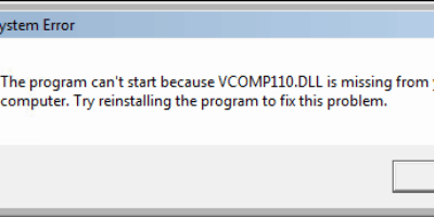 (解決) 遺失VCOMP110.DLL 遊戲/程式無法啟動 - Windows操作