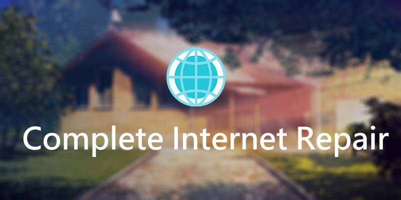 Complete Internet Repair 8.2，一鍵修復網路連線