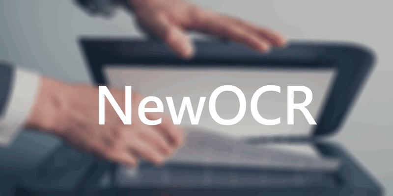 NewOCR 免費線上 OCR 辨識工具，支援中文/多國語言