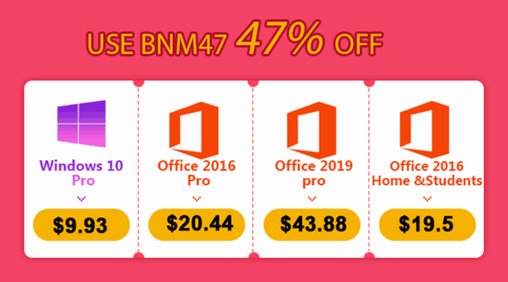 多達一折超低價購買Windows 10 key @ $9.9