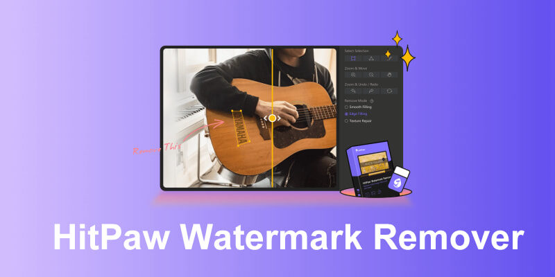 專業影片/圖片浮水印去除工具，HitPaw Watermark Remover