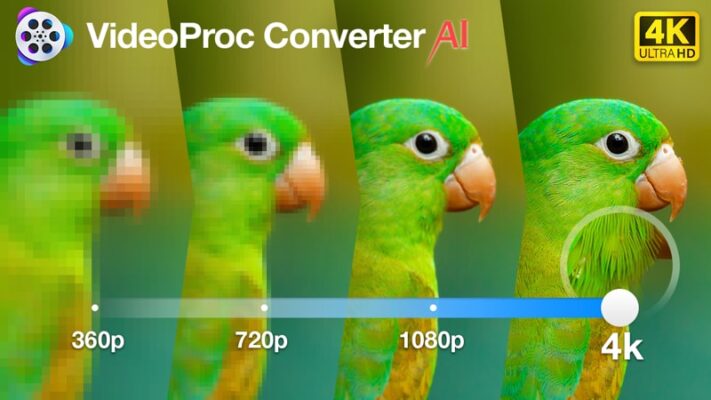 VideoProc Converter AI 下載，影片修復/增強至 4K 教學