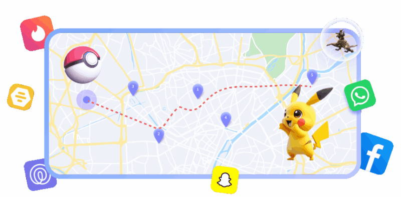 GPS JoyStick無法偵測位置12？推薦FonesGo Location Changer 寶可夢飛人（iOS18支援)